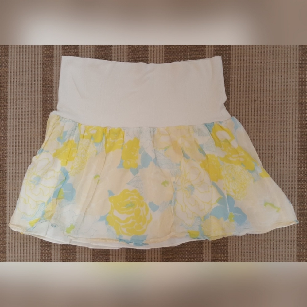 Free People flowy mini skirt